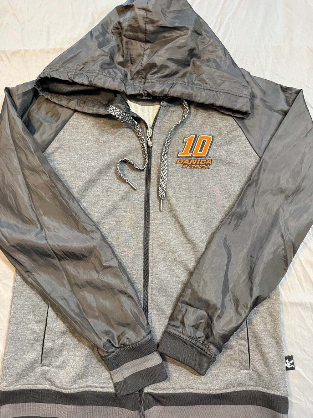 Chase Authentics Danica Patrick NASCAR #10 Full Zip Hoodie Jacket